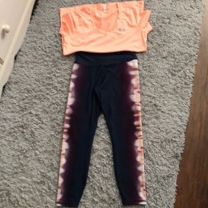 FOREVER 21 NAVY LEGGINGS SIZE SMALL